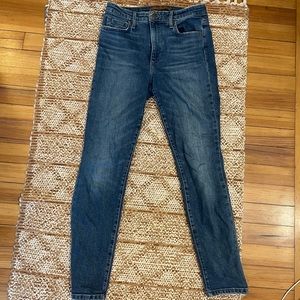Joes midrise skinny ankle jeans